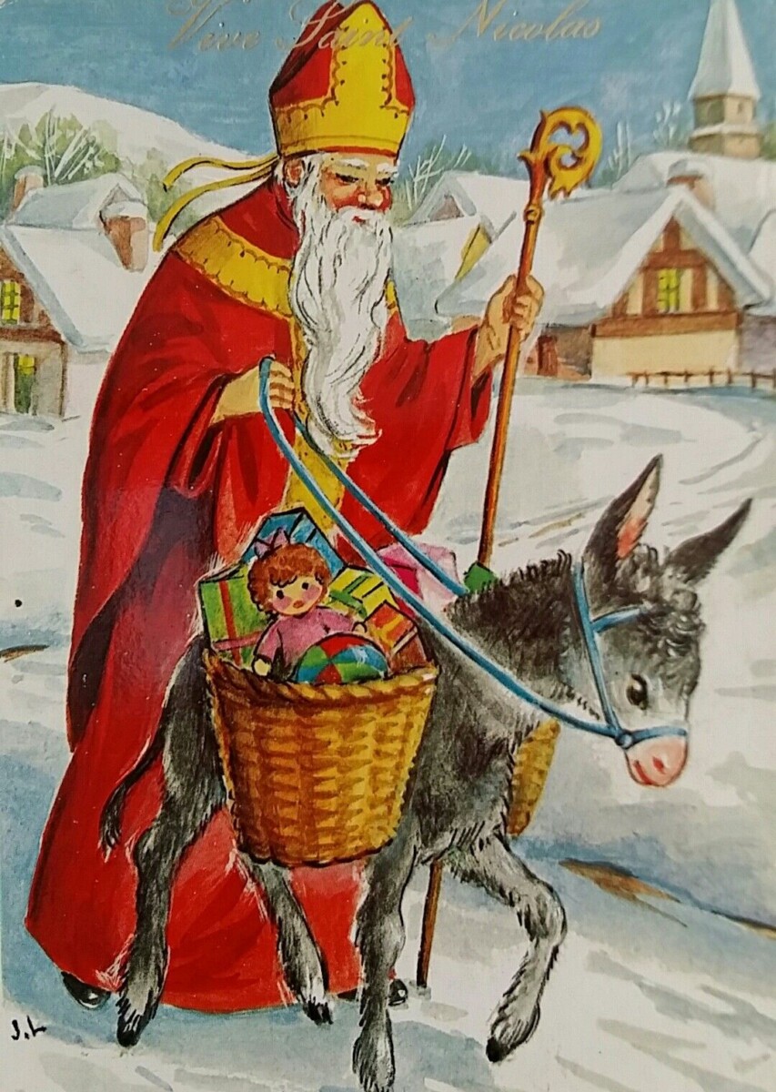 Illustration Saint Nicolas légende