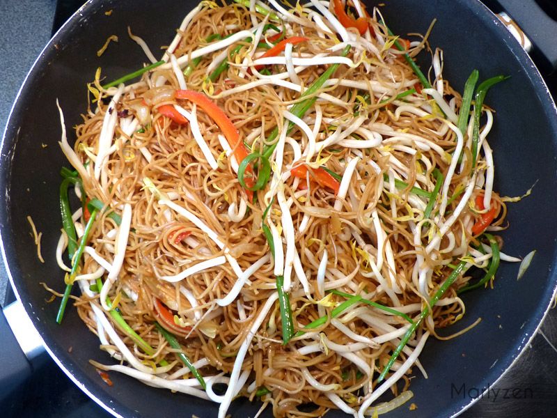 Sauter de légumes soja wok