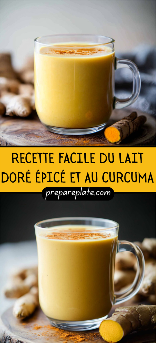 Lait d'or curcuma