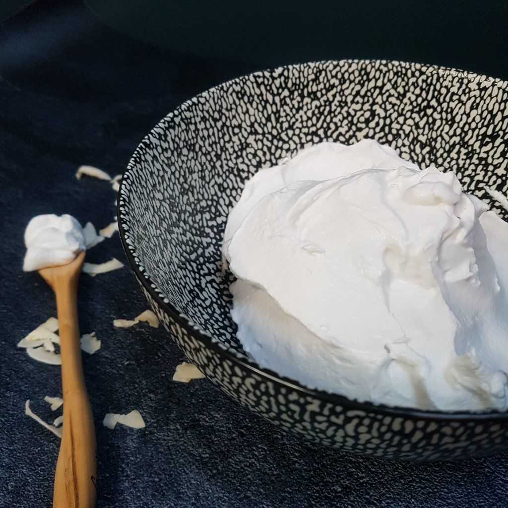 Chantilly crème de coco