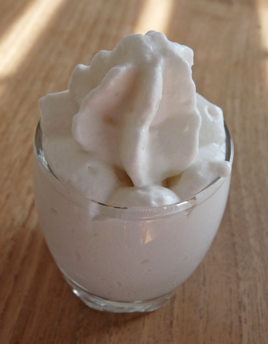 Chantilly crème de coco