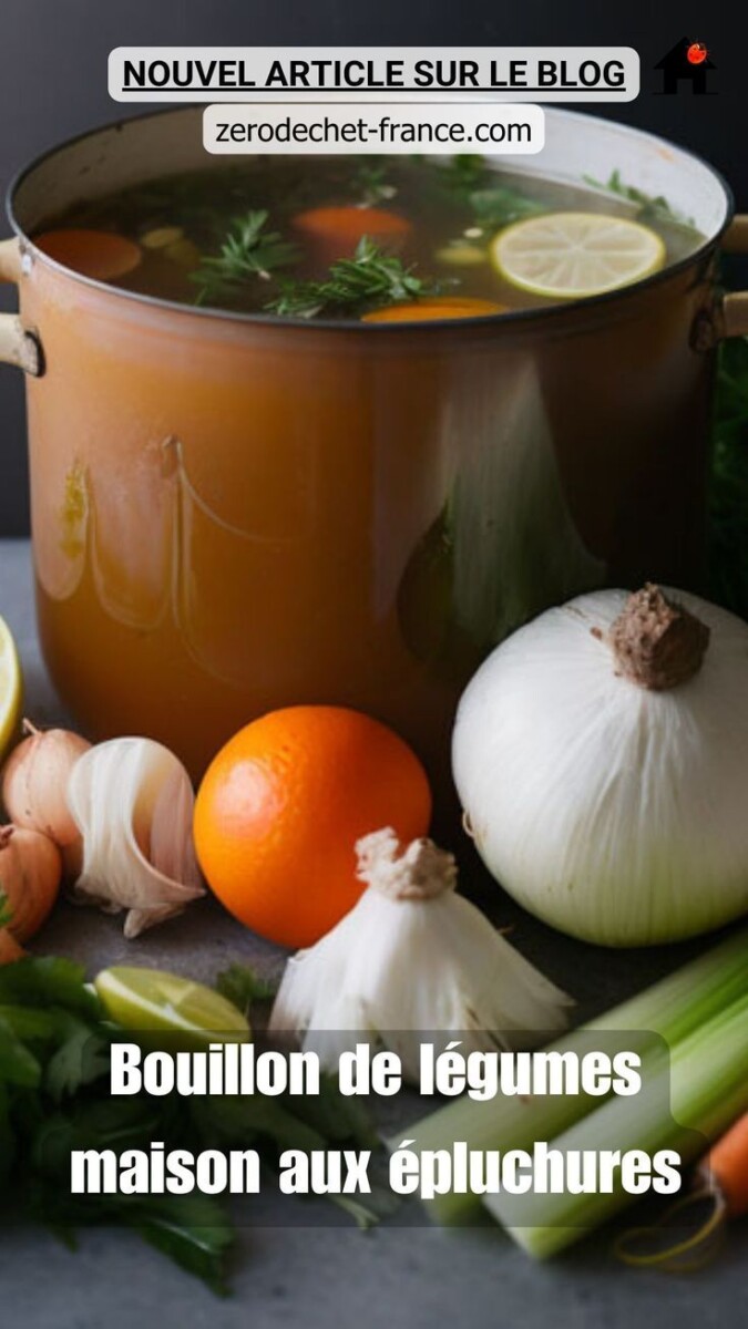 Bouillon de légumes maison