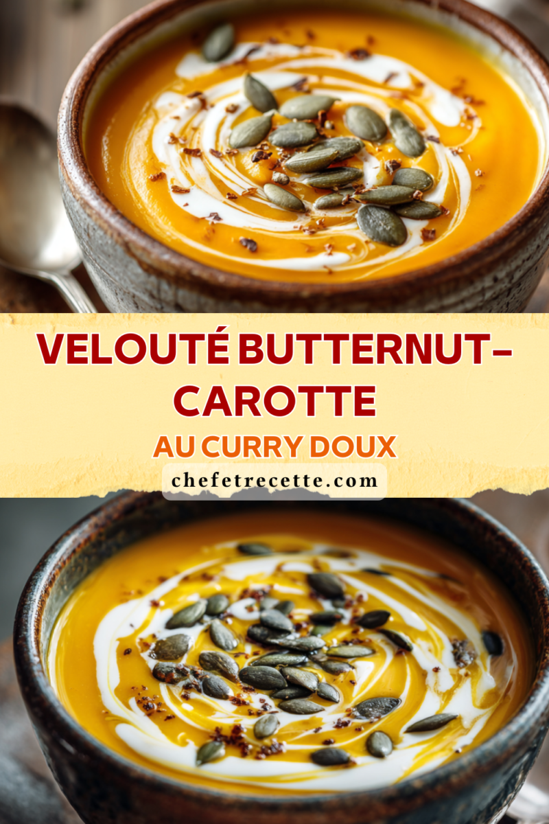 Velouté de potiron automne