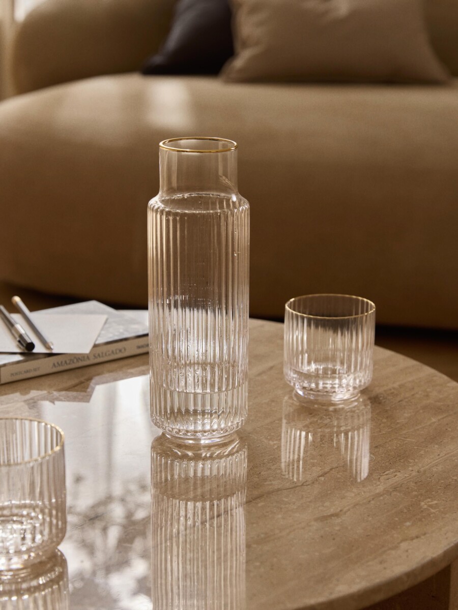 Carafe eau 1 litre graduée