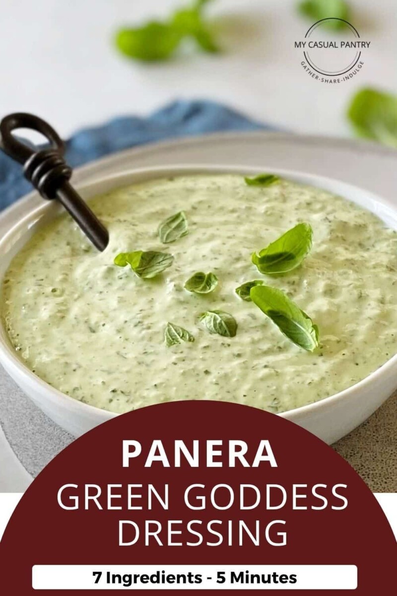 Salade sauce Green Goddess
