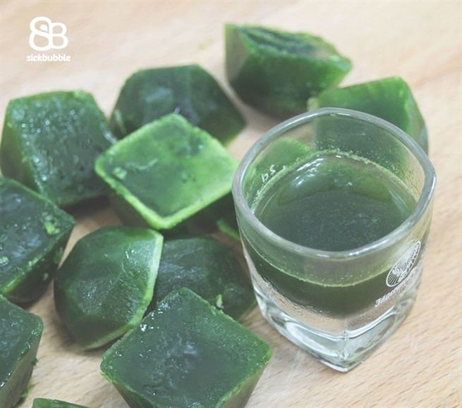 Jus herbe de blé shot