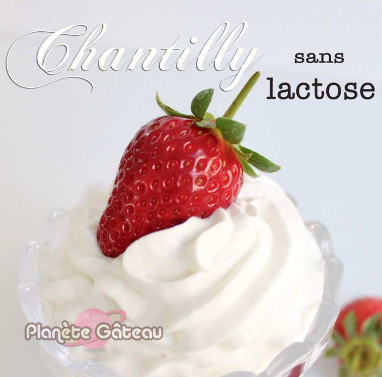 Chantilly crème de coco