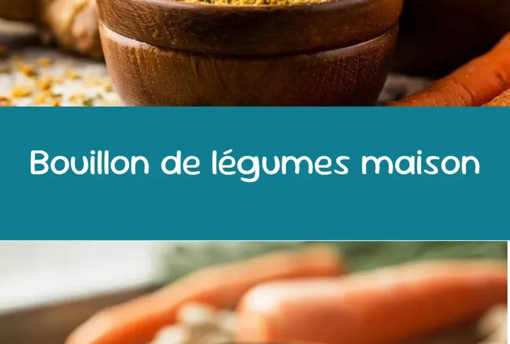 Bouillon de légumes anti-gaspi : On utilise 400 ml en cl de liquide
