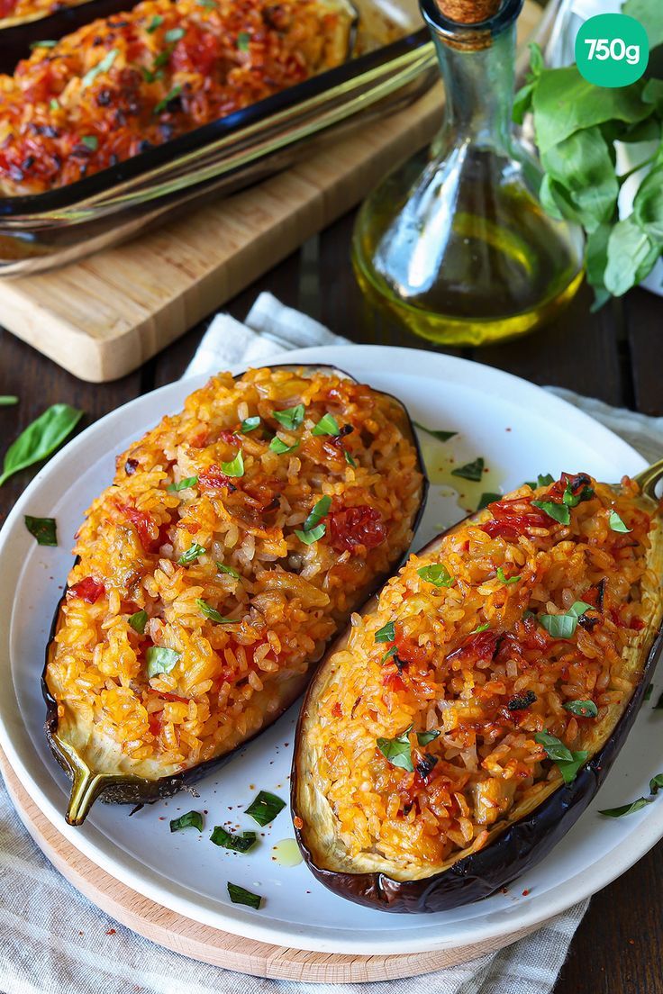 Aubergine farcie méditerranéenne