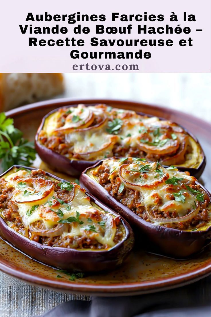 Aubergine farcie méditerranéenne