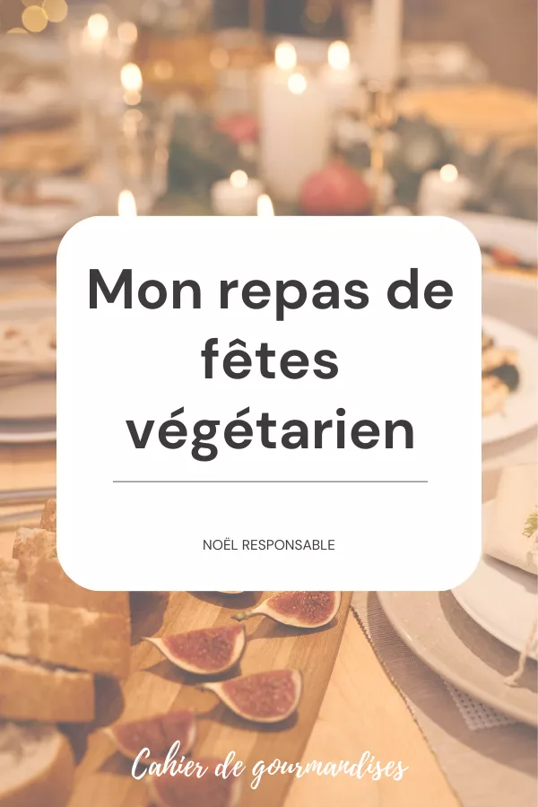 Plat festif végétarien Noël