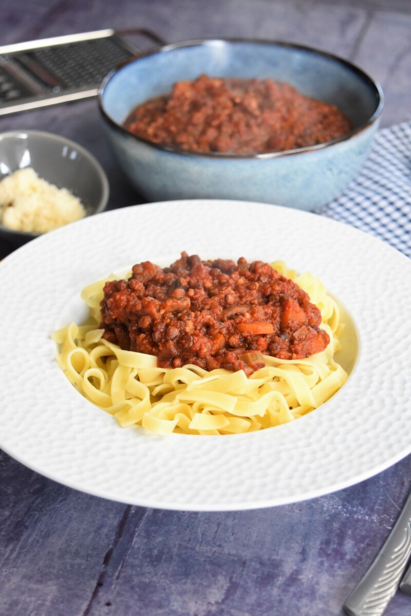 Spaghetti végétarien savoureux