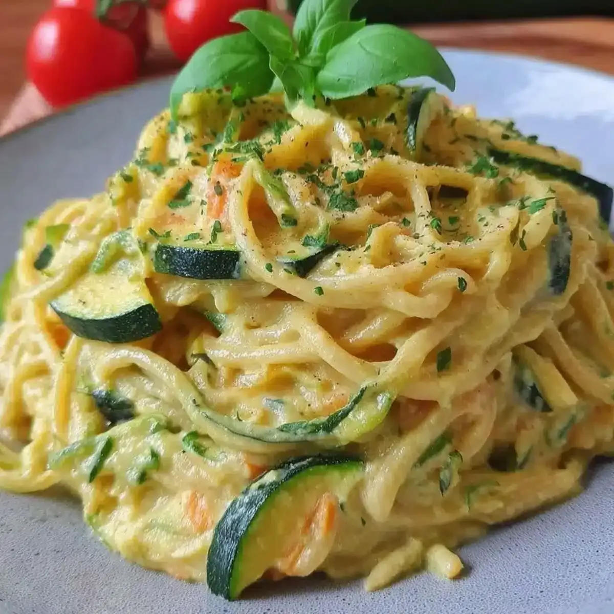 Spaghetti végétarien savoureux