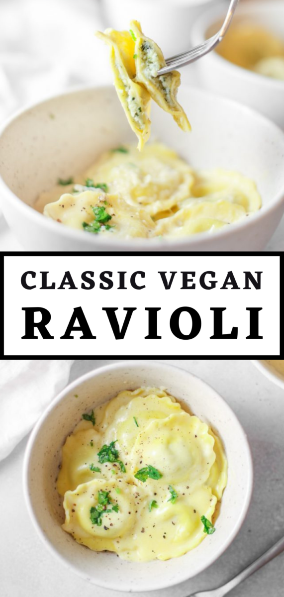 Ravioli végétarien italien