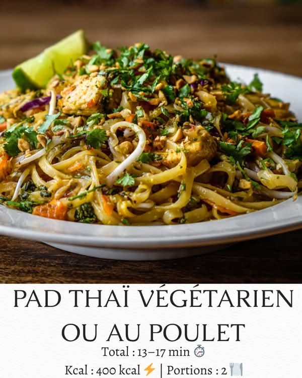 Recette pâtes sans viande