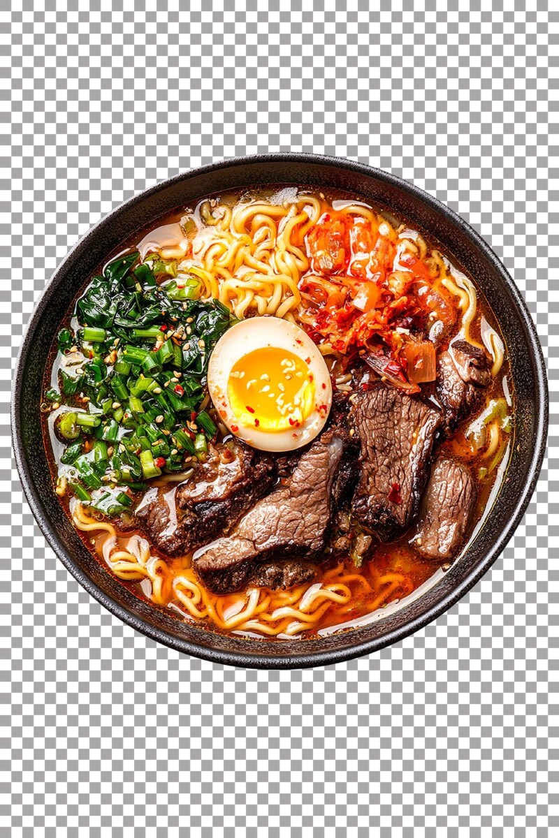 Délicieux ramen végétarien