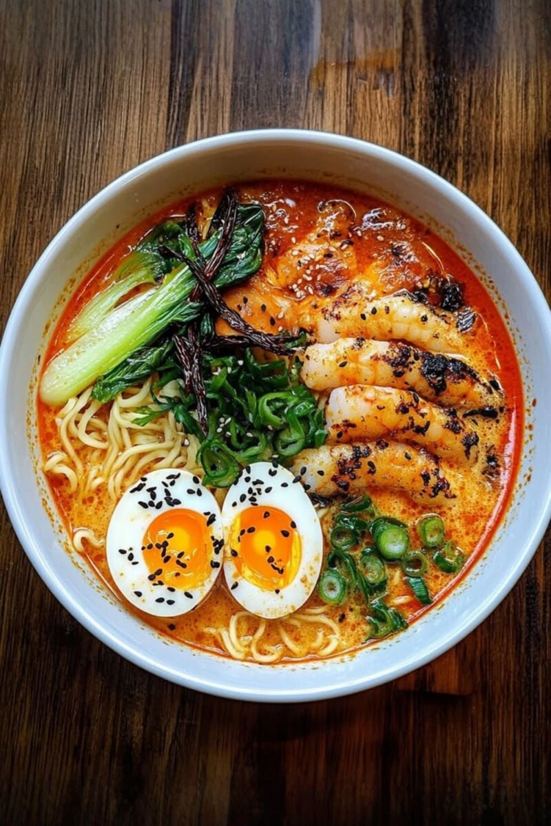 Délicieux ramen végétarien