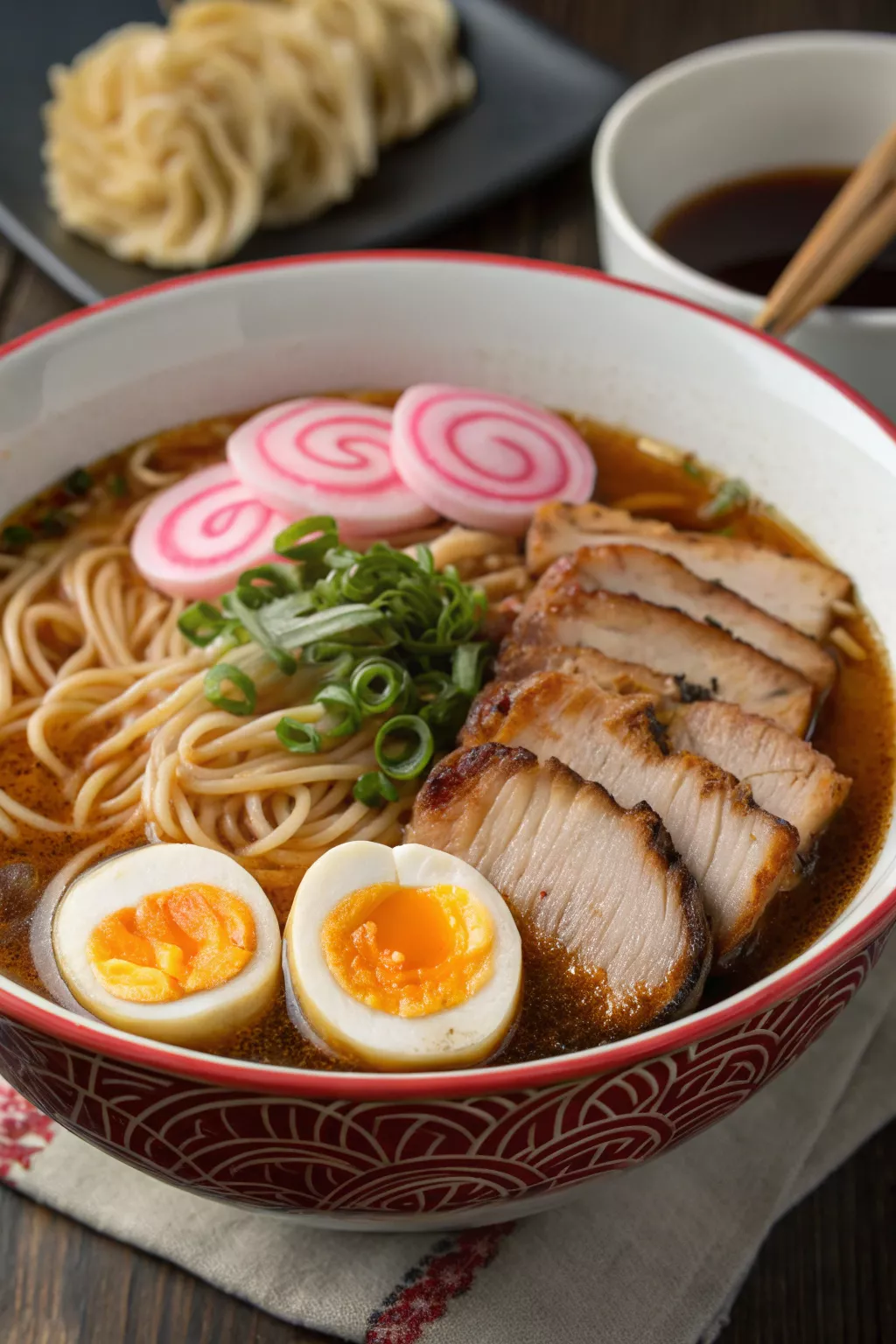 Bol de ramen savoureux