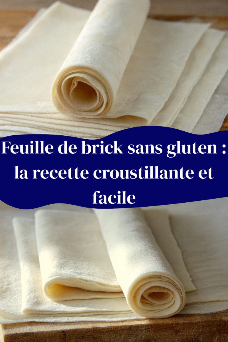 Apéritif brick sans viande