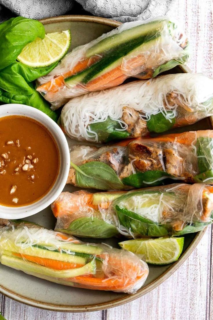 Recette fraîche rouleau végétarien