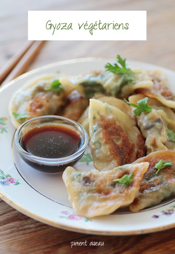 Raviolis japonais végétariens