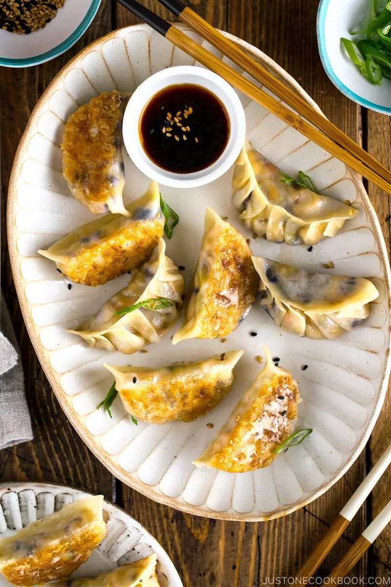 Gyoza maison sans viande