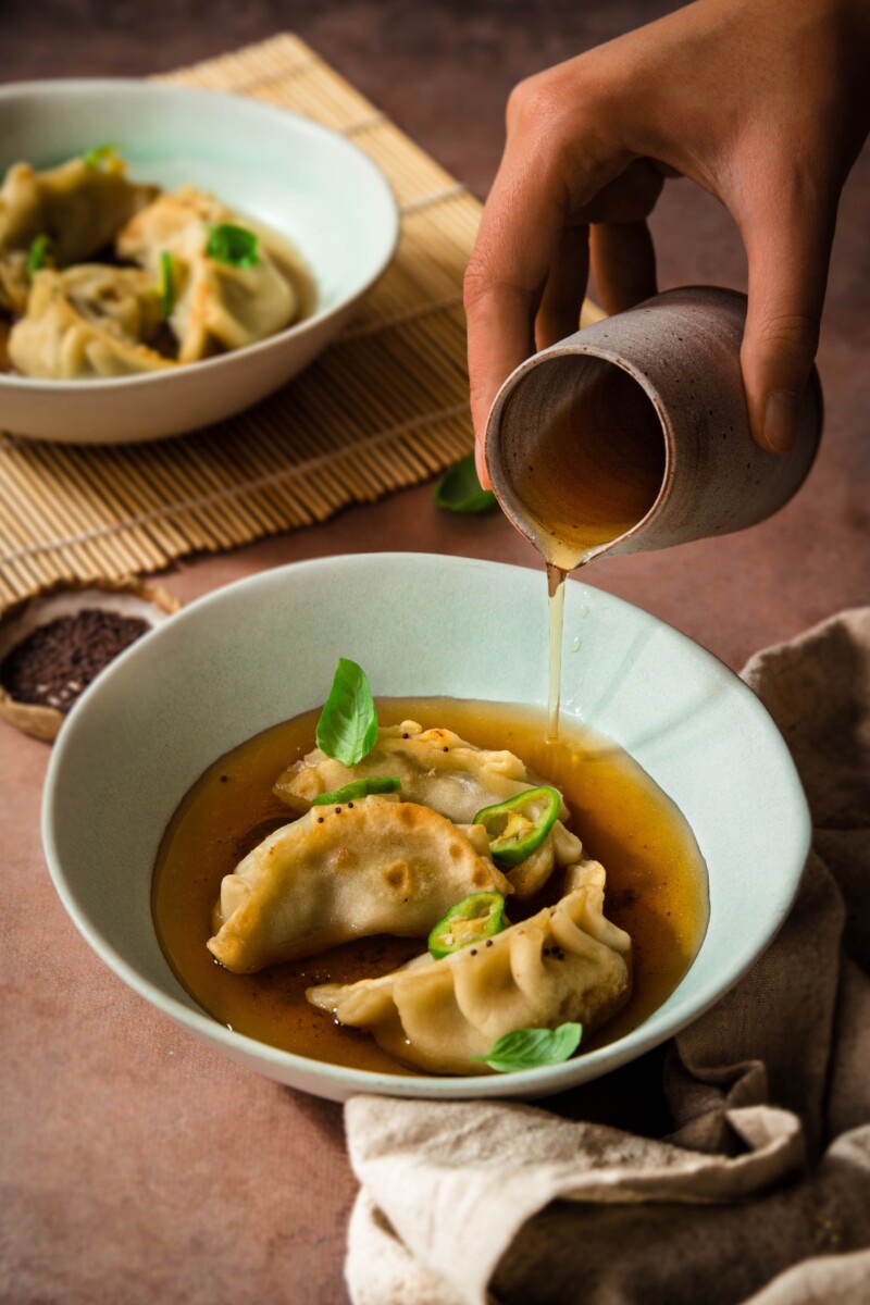 Gyoza maison sans viande