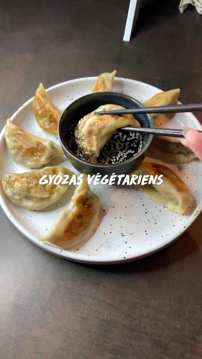 Gyoza maison sans viande