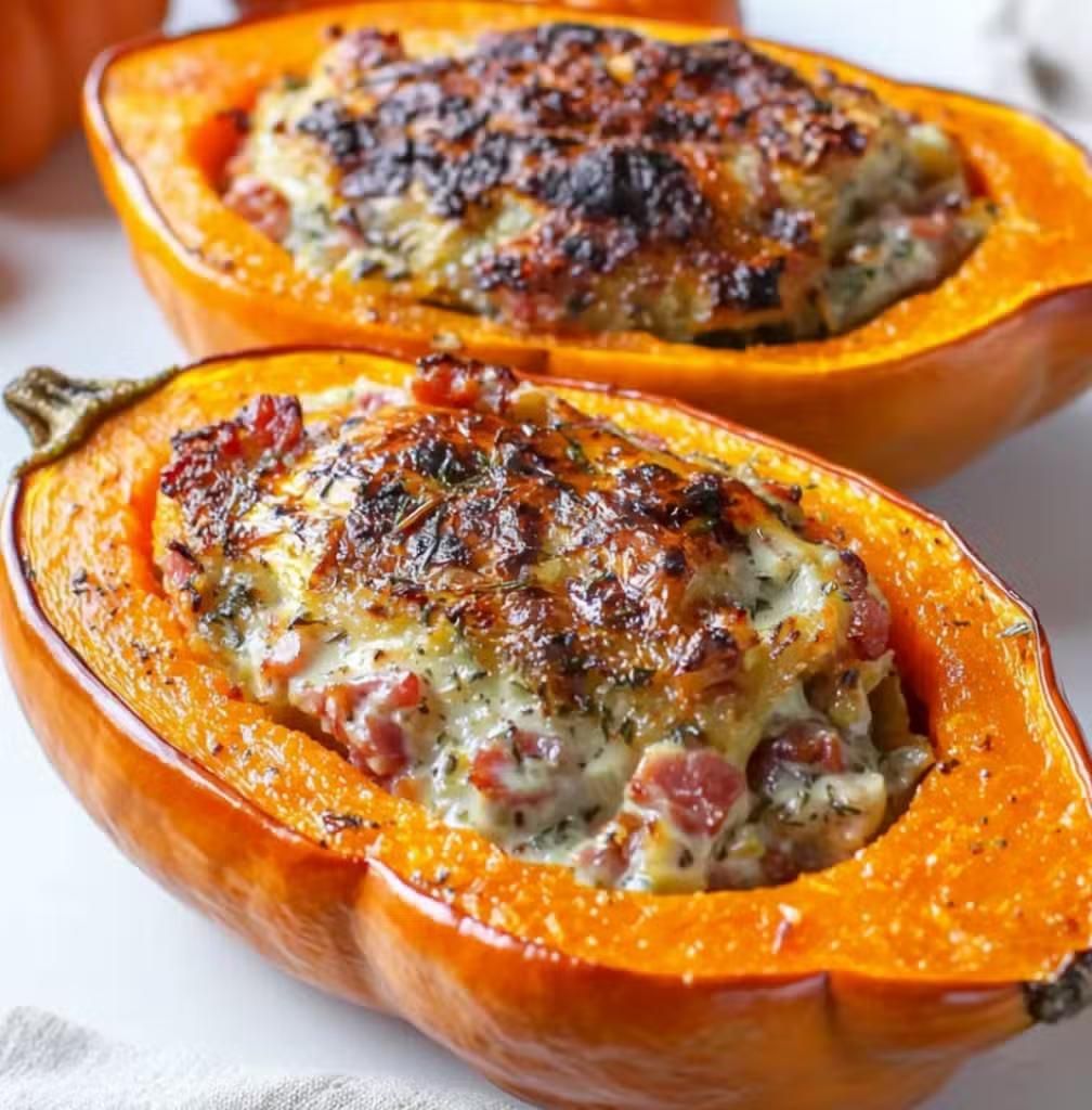 Plat de saison à la courge