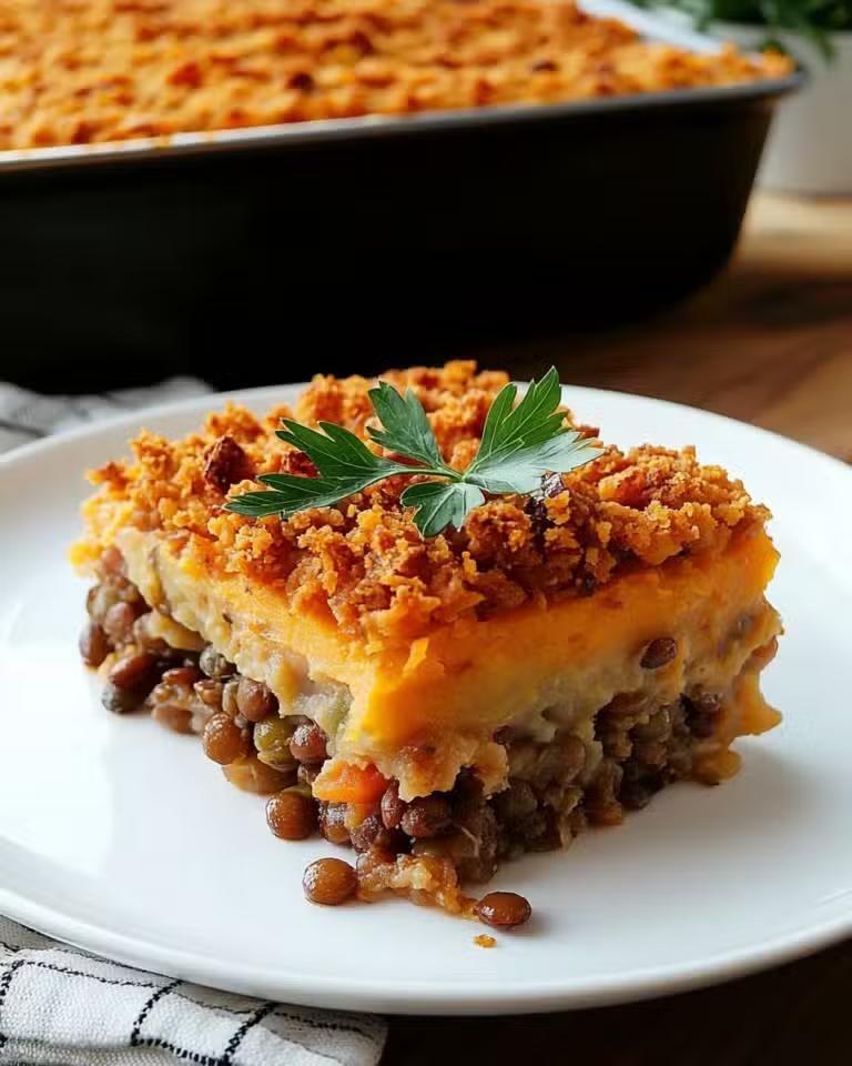 Plat végétarien réconfortant