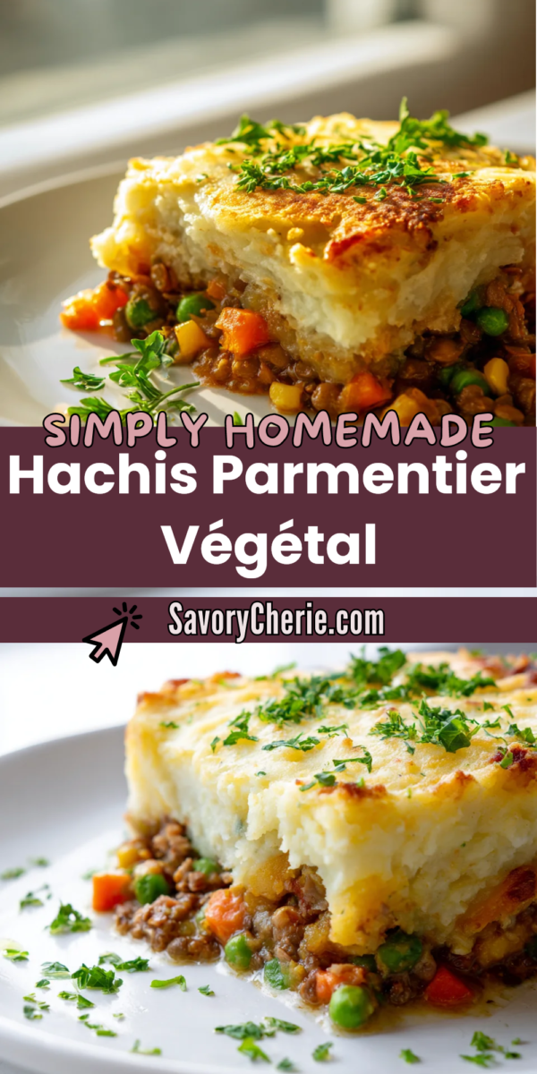 Plat végétarien réconfortant