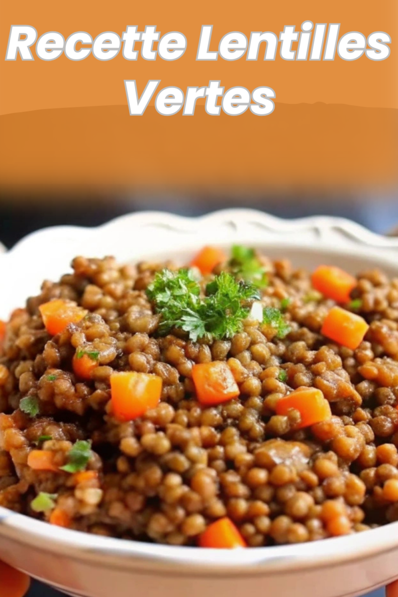 Recette lentilles équilibrée