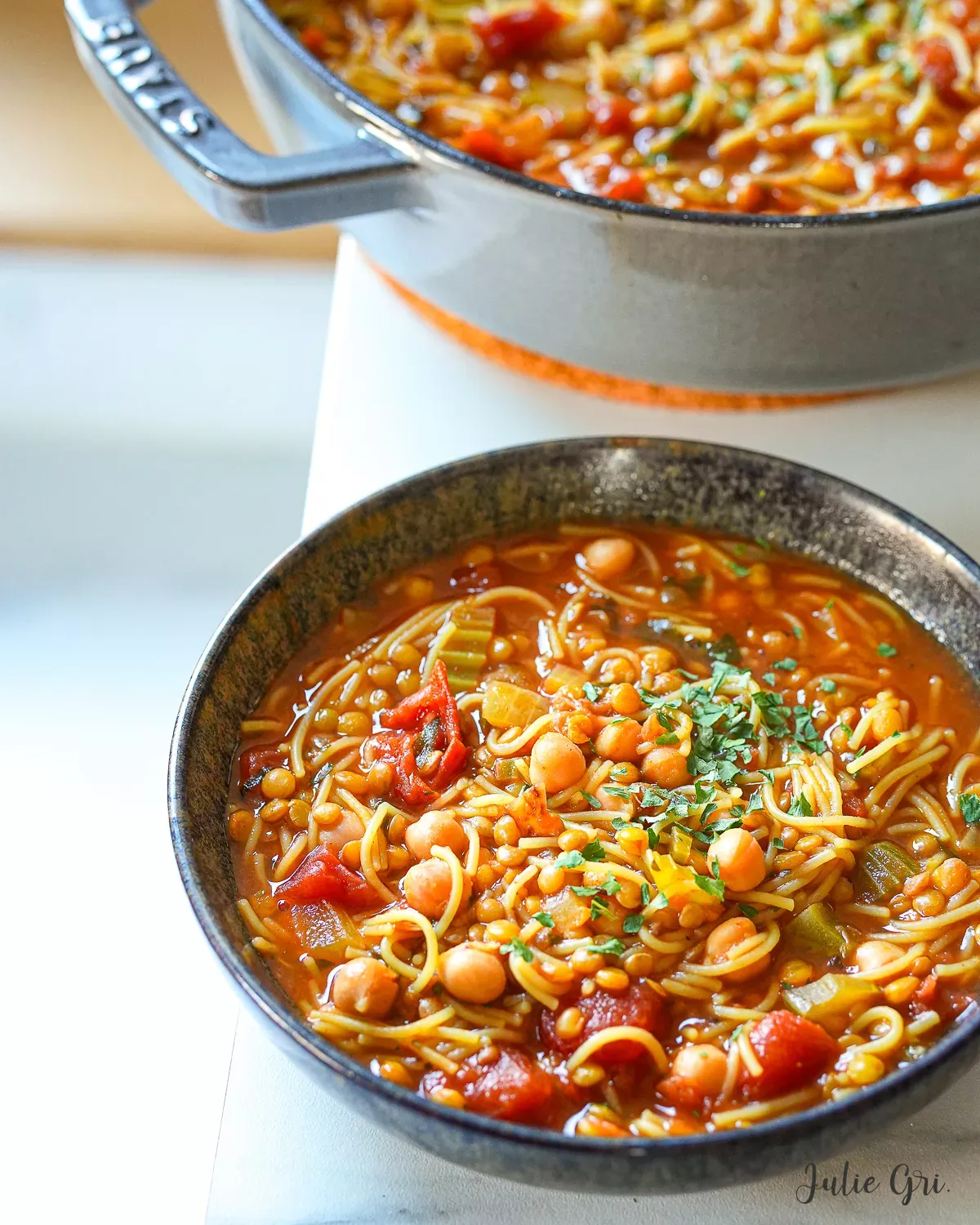 Harira sans viande