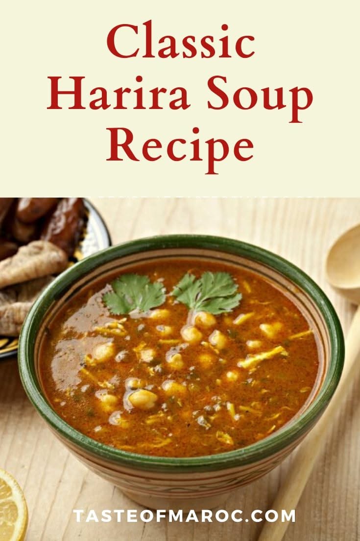 Soupe harira marocaine