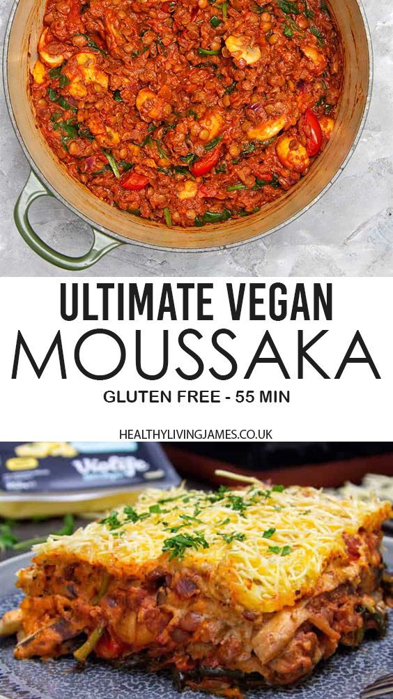 Recette moussaka végétarienne