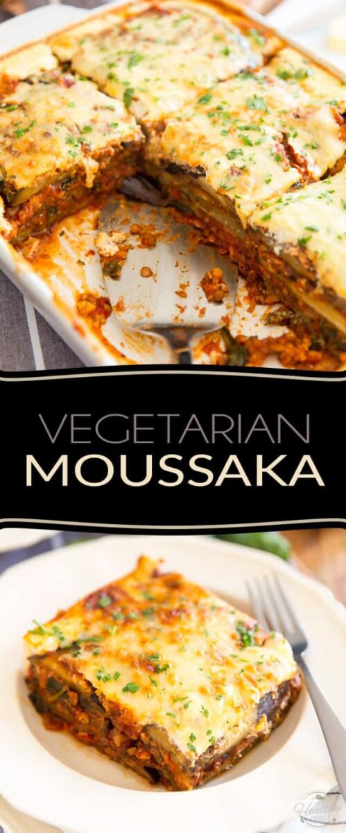 Recette moussaka végétarienne