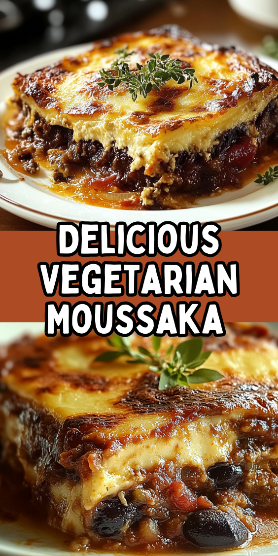 Recette moussaka végétarienne