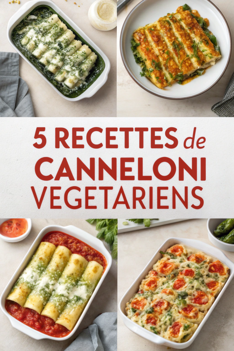 Cannelloni végétarien savoureux