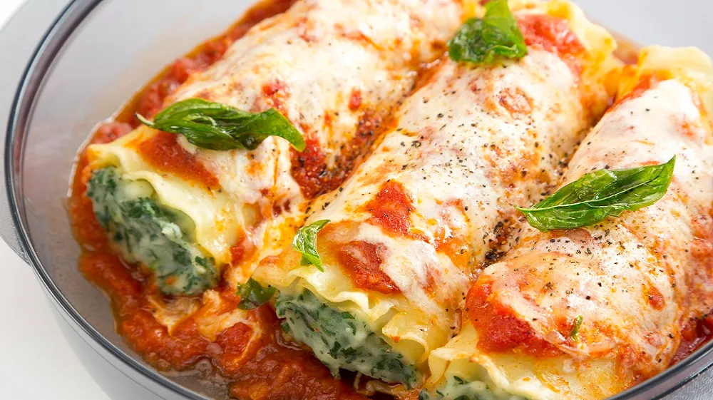Recette cannelloni sans viande