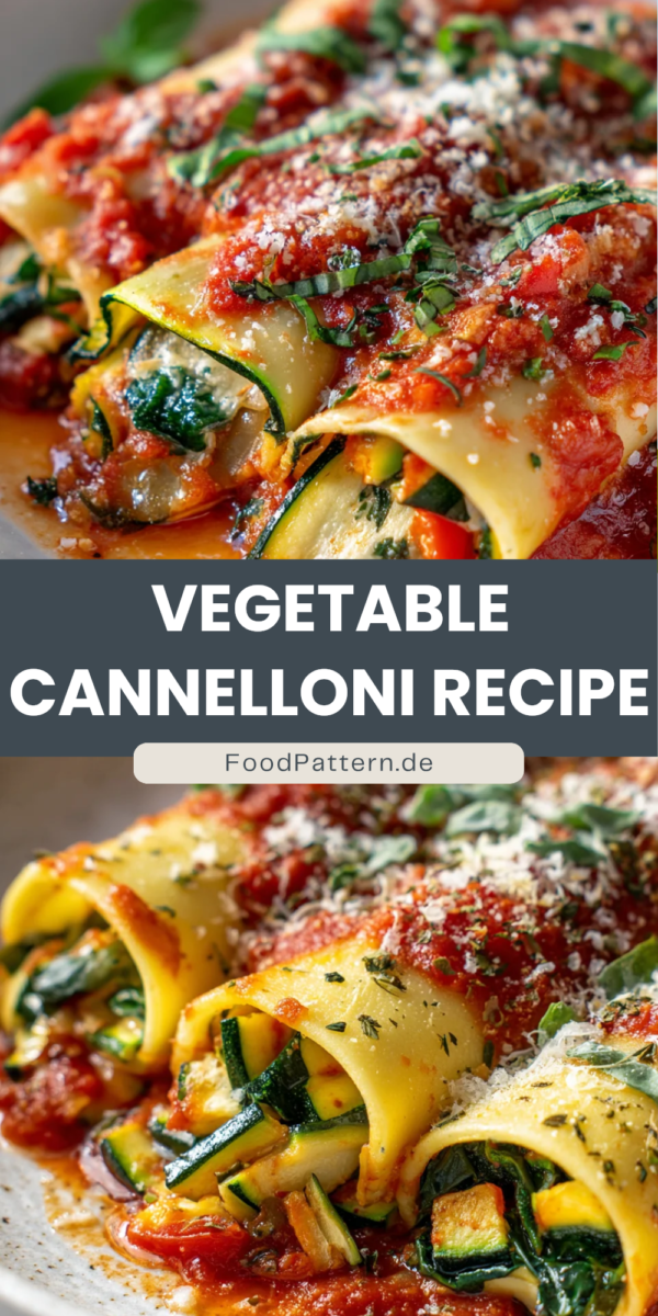 Recette cannelloni sans viande