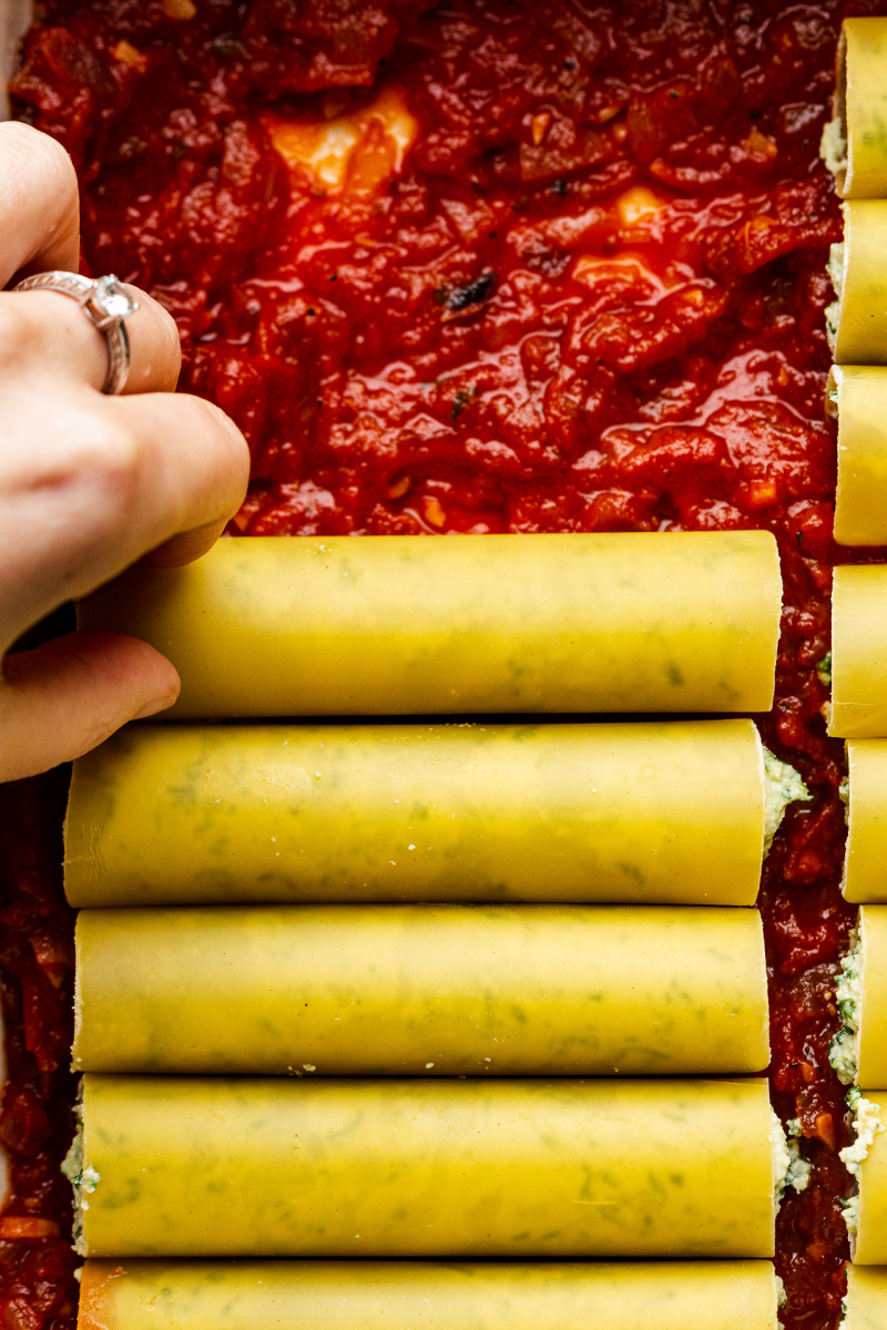 Recette cannelloni sans viande