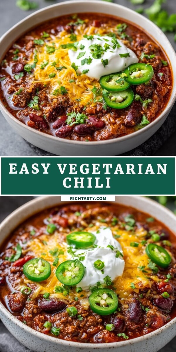 Recette chili sans viande