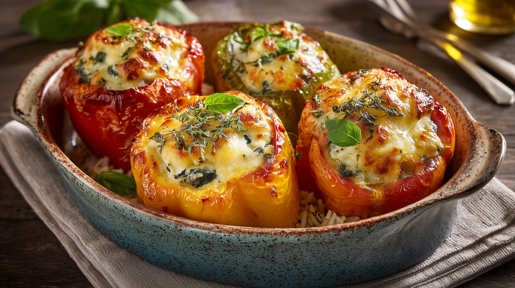 Poivrons farcis savoureux