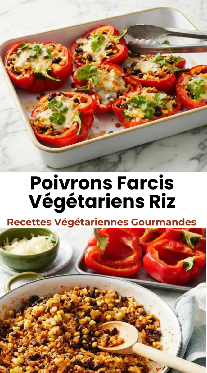 Poivrons farcis savoureux