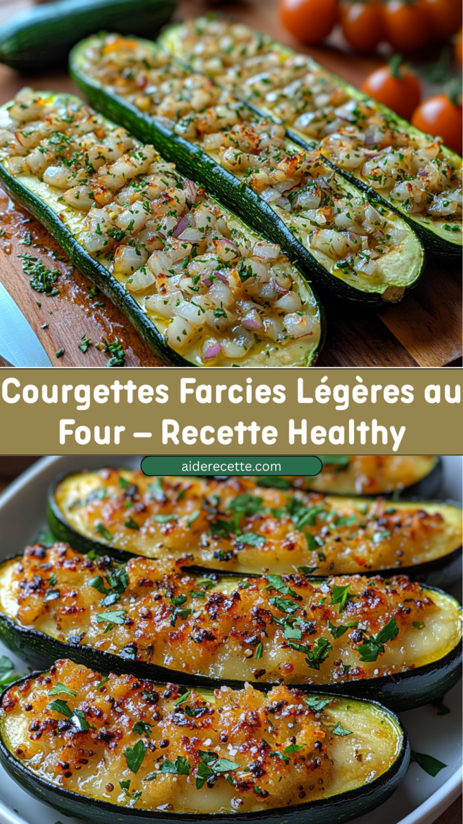 Courgette ronde farcie végétarienne