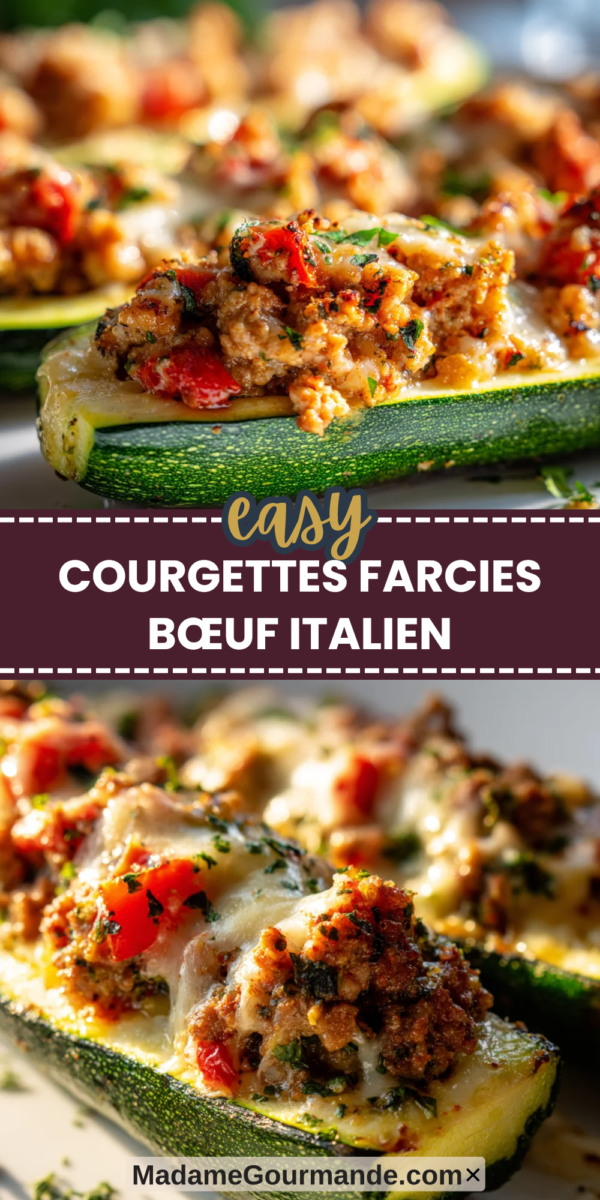 Courgette ronde farcie végétarienne