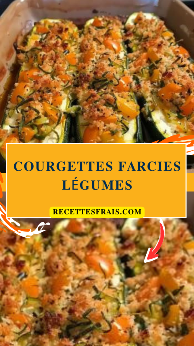 Plat végétarien avec courgette
