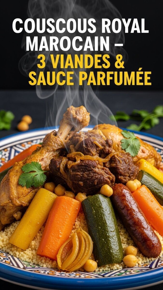 Couscous marocain savoureux