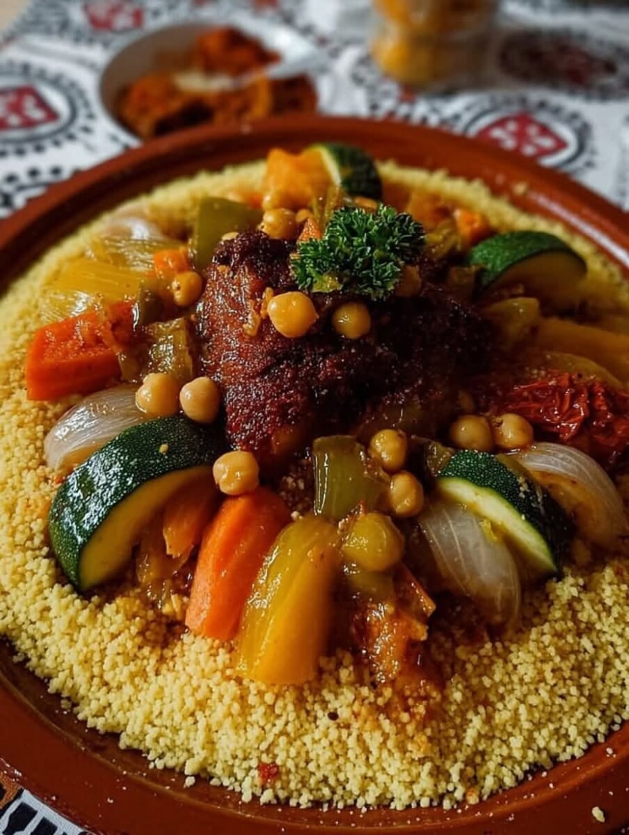 Couscous marocain savoureux