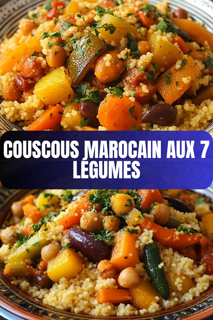 Couscous marocain savoureux